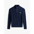 Pulls/Sweat sur Grenoble : Pull Tommy Jeans Pull camionneur torsad&eacute; marine en coton Bleu