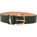Ceintures sur Grenoble : Ceinture Emilie Karston Ceinture Cuir Rochelle avec Pochette Cadeaux