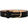 Ceintures sur Grenoble : Ceinture Emilie Karston Ceinture Cuir Alberta avec Pochette Cadeaux