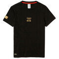 T-shirt Lacoste T-shirt Edition Tokyo Olympique Noir Grenoble