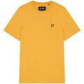 T-shirt Lyle & Scott T-shirt Plain jaune