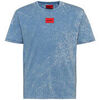T-shirt enfant HUGO T-shirt en jersey de coton teint &agrave; la poudre Bleu