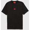 T-shirt HUGO T-shirt Dasabi noir en coton