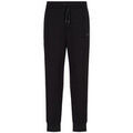 Pantalon EAX Pantalon de jogger en coton m&eacute;lang&eacute; Noir Grenoble