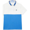 Tee-shirts sur Grenoble : T-shirt Lacoste POLO A MANCHES COURTES COLOR-BLOCK TENNIS BLANC ET B