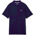 Tee-shirts sur Grenoble : T-shirt Lacoste Polo technique homme Tennis SPORT slim fit VIOLET