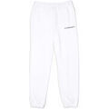 Pantalons sur Grenoble : Pantalon Lacoste PANTALON DE SURV&Ecirc;TEMENT EN MOLLETON NON GRATT&Eacute; BLANC Blanc