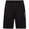 Short HUGO Short Doshi211 noir &agrave; logo vertical revisit&eacute; Noir