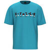 T-shirt enfant BOSS T-SHIRT RELAXED FIT EN COTON AVEC LOGO COLOR BLOCK BLEU TEE