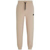 Pantalon HUGO BAS DE SURV&Ecirc;TEMENT DIMACS BEIGE EN COTON STRETCH &Agrave; LOGO Beige