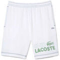 Shorts/Bermuda sur Grenoble : Short Lacoste SHORT HOMME REGULAR FIT AVEC MARQUAGE CONTRAST&Eacute; EN M Blanc