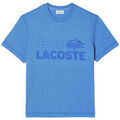 Tee-shirts sur Grenoble : T-shirt Lacoste T-SHIRT HOMME RELAXED FIT AVEC MARQUAGE EN COTON BIO
