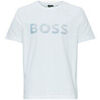 T-shirt BOSS T-SHIRT BLANC REGULAR EN COTON STRETCH AVEC LOGO DE LA