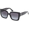 Lunettes de soleil Guess GU00200 Lunettes de soleil, Noir/Fum&eacute;e, 53 mm Noir