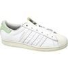 Baskets basses adidas Reconditionn&eacute; Superstar - Blanc