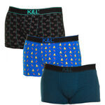 Boxers Kisses And Love KLB4-3010-BIKESPIZZACLOCKS Multicolore