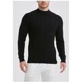 Pull Kebello Pull col Chemin&eacute;e H, Noir Noir
