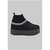 Bottes neige Kebello Bottines F, Noir