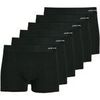 Cale&ccedil;ons Jack & Jones Homme Cale&ccedil;on Paquet de 6 JACBASIC TRUNKS 6 PACK Noir