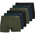 Lingerie homme sur Grenoble : Cale&ccedil;ons Jack & Jones Homme Cale&ccedil;on Paquet de 6 JACBASIC TRUNKS 6 PACK Multicolore