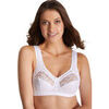 Triangles / Sans armatures Daxon by - Soutien-gorge bonnets profonds couvrant Blanc