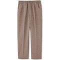 Pantalons sur Grenoble : Pantalon Daxon by - Pantalon femme enti&egrave;rement &eacute;lastiqu&eacute; Beige