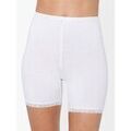 Culottes & autres bas
sur Grenoble : Culottes & slips Daxon by - lot de 2 panties en maille et dentelle Blanc