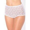 Culottes & autres bas
sur Grenoble : Culottes & slips Daxon by - Lot de 3 culottes maxi maille dentelle Blanc