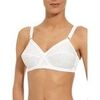 Triangles / Sans armatures Daxon by - Lot de 2 soutiens-gorge dentelle Blanc