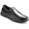 Mocassins Pediconfort Sans-g&ecirc;ne en cuir a&eacute;rosemelle Noir