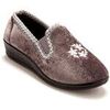 Chaussons Pediconfort Lot de 2 paires de sans-g&ecirc;ne Gris