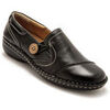 Slip ons Pediconfort Sans-g&ecirc;ne cuir tannage v&eacute;g&eacute;tal Noir