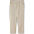 Pantalon Daxon by - Pantacourt avec &eacute;lasthanne Beige