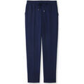 Pantalons sur Grenoble : Pantalon Daxon by - Pantalon &eacute;lastiqu&eacute; ceinture droite Bleu
