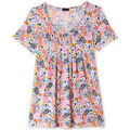 T-shirt Daxon by - Tunique &agrave; plis manches courtes Multicolore Grenoble