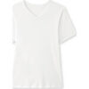 Maillots de corps Daxon by - Lot de 3 maillots de corps col V coton Blanc