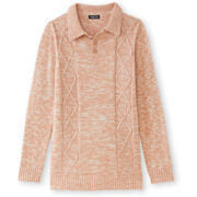 Pull Daxon by - Pull polo avec torsades
