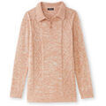 Pull Daxon by - Pull polo avec torsades