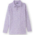 Pull Daxon by - Pull polo avec torsades