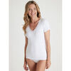 Maillots de corps Daxon by - Lot de 2 chemises chaudes manches courte Blanc