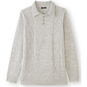 Pull Daxon by - Pull polo avec torsades
