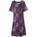 Robe Daxon by - Robe &eacute;vas&eacute;e en maille Rose