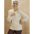 Gilets sur Grenoble : Gilet Daxon by - Cardigan &eacute;l&eacute;gant Beige