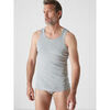 Maillots de corps Daxon by - Lot de 3 d&eacute;bardeurs maillots de corps Gris