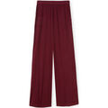 Pantalons sur Grenoble : Pantalon Daxon by - Pantalon large effet pliss&eacute; Rouge