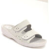 Chaussures Pediconfort Mules semelle int&eacute;rieure picots massants Blanc
