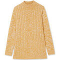 Pull Daxon by - Pull col montant maille torsad&eacute;e