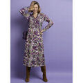 Robe Daxon by - Robe avec noeud et effet drap&eacute; Multicolore