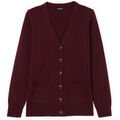 Gilets sur Grenoble : Gilet Daxon by - Gilet 50% laine m&eacute;rinos Rouge