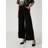 Pantalon Daxon by - Pantalon f&ecirc;te en velours Noir